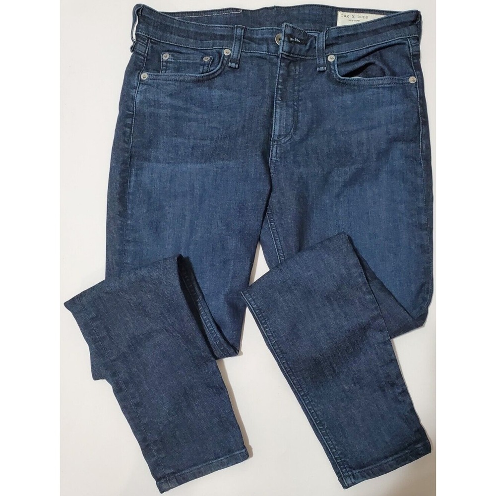 Rag & Bone New York Jeans Sz 27 Cate Mid-rise Ankle Skinny